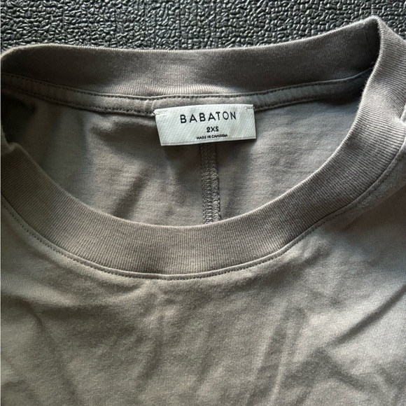 Aritzia Babaton Shoulder Pad Dress Beige 2XS - Picture 4 of 4